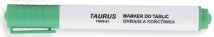 TAURUS Marker tablic 1.0-3.0mm zielony okrągły TMW-01 - Markery permanentne - miniaturka - grafika 1