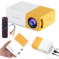 Projektory dla dzieci - PRZENOŚNY PROJEKTOR LED FULL HD HDMI IDEALNY DO BAJEK FILMÓW ODTWARZA Z USB - miniaturka - grafika 1