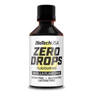 Aminokwasy - Biotech Usa Zero Drops 50Ml Aromat Smakowy Vanilia - miniaturka - grafika 1