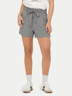 Spodenki damskie - JDY Szorty materiałowe Say 15225921 Szary Regular Fit - miniaturka - grafika 1