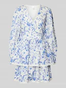 Sukienki - Sukienka koktajlowa z dekoltem w serek model ‘ELIN’ - miniaturka - grafika 1