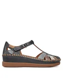 Sandały damskie - Pikolinos Sandały Cadaques W8K-0705C1 Niebieski - miniaturka - grafika 1