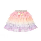 Zabawy w naśladowanie dorosłych - Kostium spódniczka tiulowa tęczowa Carlotta 3-5 lat Souza! - miniaturka - grafika 1