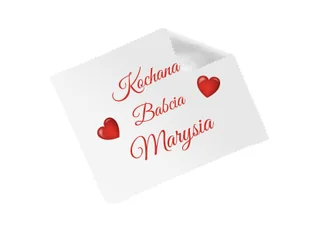 Ściereczka do okularów z imieniem na dzień babci - 1 szt. - Akcesoria do okularów - miniaturka - grafika 1