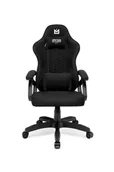 Fotele gamingowe - Fotel gamingowy IMBA GUARDIAN czarny materiałowy - miniaturka - grafika 1
