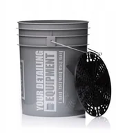Akcesoria do mycia samochodu - Work Stuff Bucket Grey 20L + Separator - miniaturka - grafika 1