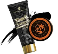 Balsamy i kremy do opalania - Tanning World, Zestaw Kosmetyków Do Opalania, Premium Accelerator + Dark Jungali - miniaturka - grafika 1
