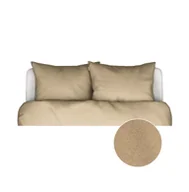 Poduszki - Marc O'Polo Komplet 2 poszewek na poduszki Senja 70x80cm brązowy w drobną jodełkę - miniaturka - grafika 1