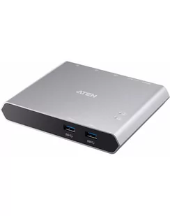 ATEN 2-Port USB-C Gen 1 Dock Switch US3310 - Części i akcesoria do laptopów - miniaturka - grafika 1