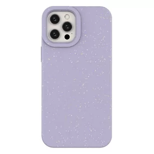 Eco Case etui do iPhone 12 Pro Max silikonowy pokrowiec obudowa do telefonu fioletowy - Etui i futerały do telefonów - miniaturka - grafika 1