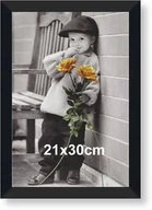 Ramki na zdjęcia - Rama aluminiowa 21x30cm czarny półmat - AL11 / ARTVIC - miniaturka - grafika 1