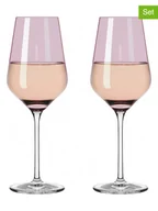 Kieliszki - RITZENHOFF Kieliszki (2 szt.) w kolorze jagodowym do białego wina - 380 ml - miniaturka - grafika 1