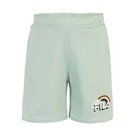 Spodenki damskie - FILA Dziecięce szorty CHAM, Silt Green Melange, 98/104, Silt Green Melange, 98-104 - miniaturka - grafika 1