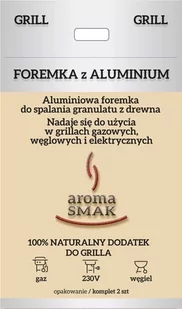 Foremki aluminiowe_AROMA SMAK - Akcesoria do grilla - miniaturka - grafika 1