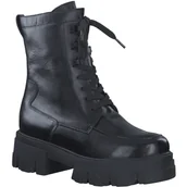 Botki damskie - Glany workery damskie Marco Tozzi 25209 skóra-39 - miniaturka - grafika 1