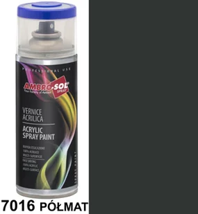 7016 Półmat Satyna Ral Akryl Farba Spray Ambrosol 400 ML - Chemia warsztatowa - miniaturka - grafika 1