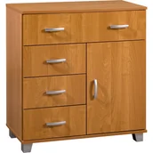 Komody - Komoda KN-8044S1D MebloCross Craft Biały - miniaturka - grafika 1