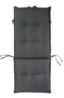 Poduszki ogrodowe - Poduszka na leżak z oparciem Smoke Grey 116x51cm dwustronna - MOODME - miniaturka - grafika 1
