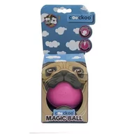 Zabawki dla psów - COOCKOO COOCKOO MAGIC BALL 8,6cm RÓŻOWA - miniaturka - grafika 1