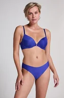 Majtki damskie - Hunkemöller Brazyliany Lace Back Niebieski - miniaturka - grafika 1