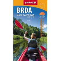 Mapa kajakowa - Brda wodoodporna 1:75 000 - Przewodniki - miniaturka - grafika 1