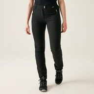 Spodnie damskie - Regatta Damskie Spodnie Trekkingowe Mountain Winter Czarny, Rozmiar: 36 S - miniaturka - grafika 1