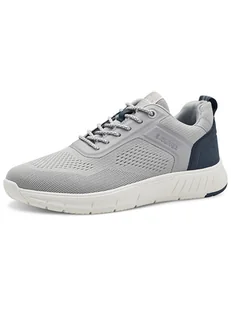 s.Oliver Sneakersy w kolorze szaro-granatowym - Trampki męskie - miniaturka - grafika 1