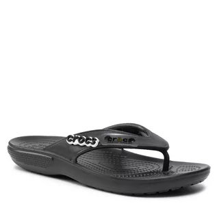 Klapki i japonki damskie - Japonki CROCS - Classic Crocs Flip 207713 Black - grafika 1