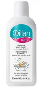 Oillan Baby Szampon Nawilżający 200ml - Kosmetyki kąpielowe dla dzieci - miniaturka - grafika 1