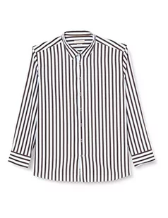 bugatti Męska koszula 9750-38510 z kołnierzem button-down, brązowa-80, regularna, brązowy-80, 4XL - Koszule męskie - miniaturka - grafika 1