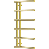Grzejniki łazienkowe - Mexen Jukon grzejnik łazienkowy dekoracyjny 988 x 500 mm, 246 W, złoty - W116-0988-500-00-50 - miniaturka - grafika 1