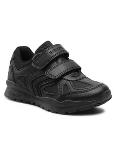 Buty dla chłopców - Geox Sneakersy J Pavel B. C J0415C 0BUCE C9999 S Czarny - grafika 1