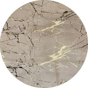 Dywan drukowany Neva petra folia 100 cm beżowo-złoty - Dywany - miniaturka - grafika 1