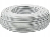 Przewody elektryczne - Elektrokabel Przewód instalacyjny H07V-U (DY) 2,5 biały /100m/ T0094 DY 1 X 2,5 BIAŁY - miniaturka - grafika 1