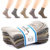 Skarpetki damskie - 5X SKARPETKI SKARPETY MEDYCZNE BEZUCISKOWE DAMSKIE 35-37 - miniaturka - grafika 1