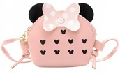 Torebki damskie - Torebka Mini Mysza Dziewczynki Księżniczki Kokarda - miniaturka - grafika 1