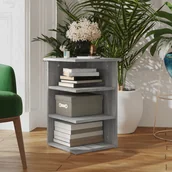 Szafki do salonu - Szafka boczna, szary dąb sonoma, 35x35x55 cm Lumarko! - miniaturka - grafika 1