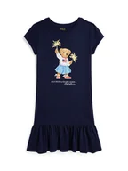 Sukienki i spódniczki dla dziewczynek - Polo Ralph Lauren Sukienka codzienna 313982151001 Granatowy Regular Fit - miniaturka - grafika 1
