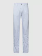 Spodnie męskie - Spodnie materiałowe z lamowanymi kieszeniami model ‘Torino’ - miniaturka - grafika 1