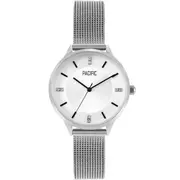 Zegarki damskie - Srebrny damski zegarek PACIFIC X6148-01 - miniaturka - grafika 1