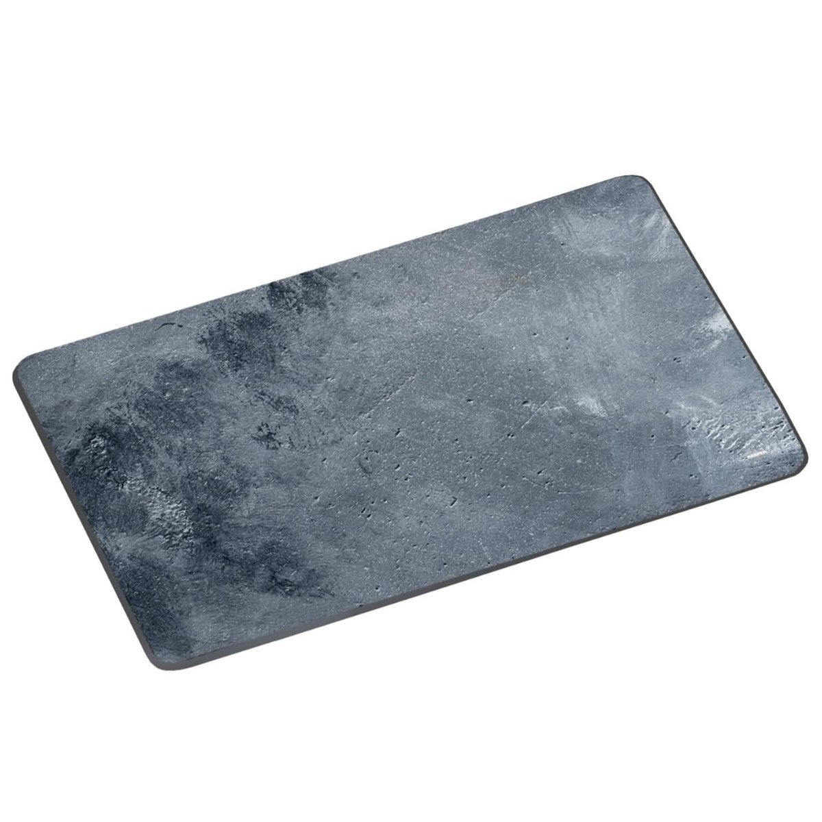 Szklana deska do krojenia Kesper z motywem czarnego betonu 38 x 28,5 x 0,7 cm