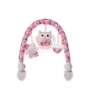 4Baby Op12 P&E Pluszowy Pałąk Plush Arch Owl - Zawieszki dla dzieci i niemowląt - miniaturka - grafika 1