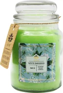 Świece - ARÔME Świeca w szkle 560 g Biała gardenia - miniaturka - grafika 1