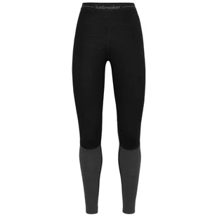 Damskie legginsy Icebreaker ZoneKnit™ 200 Leggings Rozmiar: L / Kolor: czarny - Spodnie sportowe damskie - miniaturka - grafika 1