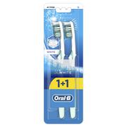 Szczoteczki do zębów - Oral-B Advantage 3DWhite Szczoteczka manualna średnia, x 2 - miniaturka - grafika 1