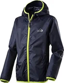 Kurtki i płaszcze dla chłopców - McKINLEY Unisex dziecięca kurtka przeciwdeszczowa Litiri II niebieski NAVY DARK/YELLOW LIG 128 - miniaturka - grafika 1