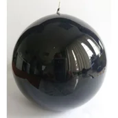 Świece - Świeca klasyczna kula K-4 lakier czarny - miniaturka - grafika 1