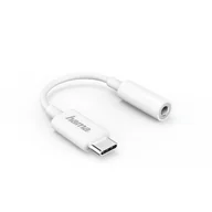 Złącza, przejściówki, adaptery - Hama 00183307 wtyczka USB-C gniazdo jac 3,5mm 183307 - miniaturka - grafika 1