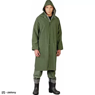 Un Płaszcz Przeciwdeszczowy Zielony Ppdz Rozmiar Xxl KUR PLAZ XXL - Odzież robocza - miniaturka - grafika 1