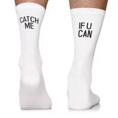 Skarpetki męskie - Skarpety rowerowe, kolarskie Todo Cycling Pro model CATCH ME IF YOU CAN białe, szosowe, termoaktywne, 39-42 - miniaturka - grafika 1